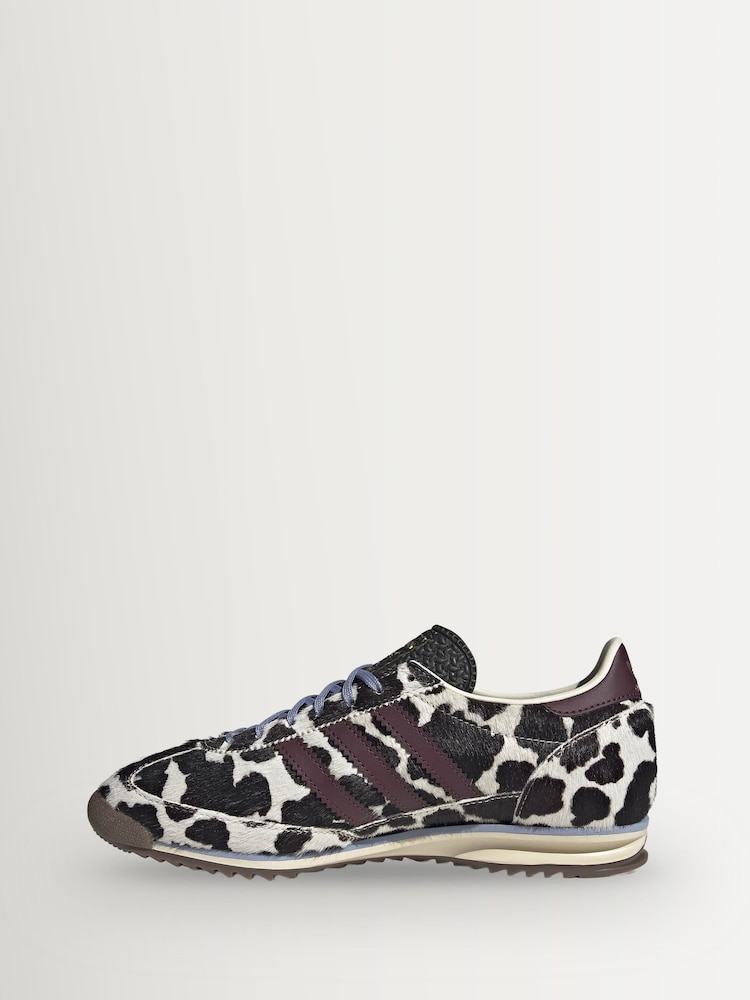 adidas Originals White SL72 Trainers - Image 2 of 10 adidas Originals White SL72 Trainers - Image 2 of 10