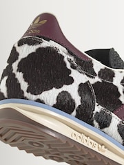 adidas Originals White SL72 Trainers - Image 9 of 10