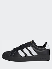 adidas Black Streettalk Trainers - Image 5 of 10