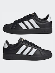 adidas Black Streettalk Trainers - Image 6 of 10