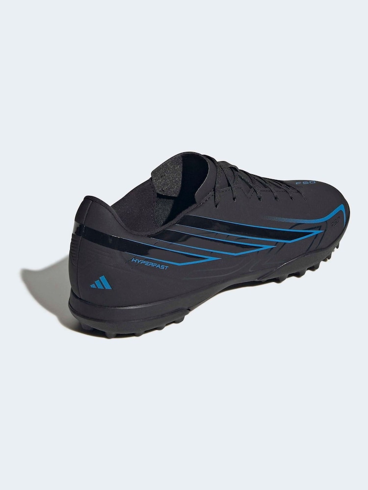 adidas Black F50 Hyperfast Club Turf Football Trainers - Image 2 of 10