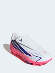 بوت كرة قدم Club للأطفال بشريط لاصق مناسب للأرضيات الصلبة والمتعددة Hyperfast تشكيلة 50F من adidas - صورة 2 من 9