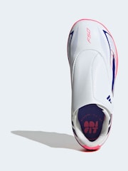بوت كرة قدم Club للأطفال بشريط لاصق مناسب للأرضيات الصلبة والمتعددة Hyperfast تشكيلة 50F من adidas - صورة 4 من 9