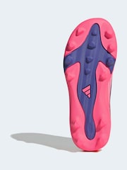 بوت كرة قدم Club للأطفال بشريط لاصق مناسب للأرضيات الصلبة والمتعددة Hyperfast تشكيلة 50F من adidas - صورة 5 من 9