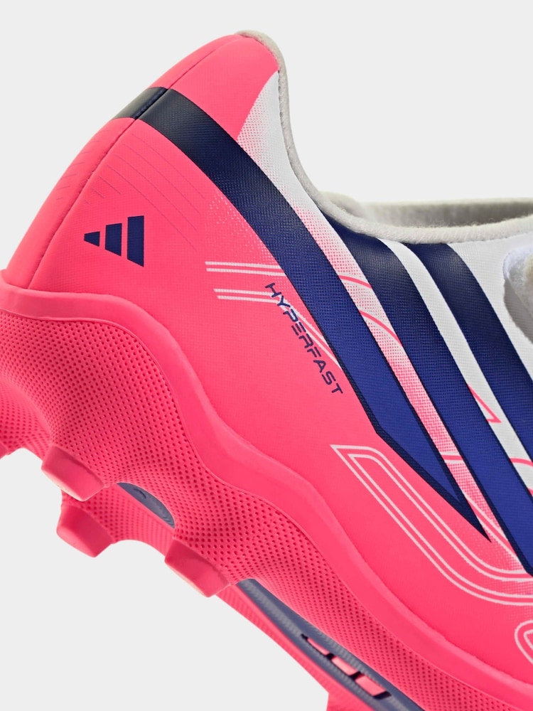 بوت كرة قدم Club للأطفال بشريط لاصق مناسب للأرضيات الصلبة والمتعددة Hyperfast تشكيلة 50F من adidas - صورة 9 من 9 بوت كرة قدم Club للأطفال بشريط لاصق مناسب للأرضيات الصلبة والمتعددة Hyperfast تشكيلة 50F من adidas - صورة 9 من 9