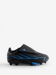 adidas Black F50 Hyperfast Club Touch Fastening Firm Ground / Multi Ground Football Boots - Image 1 of 1