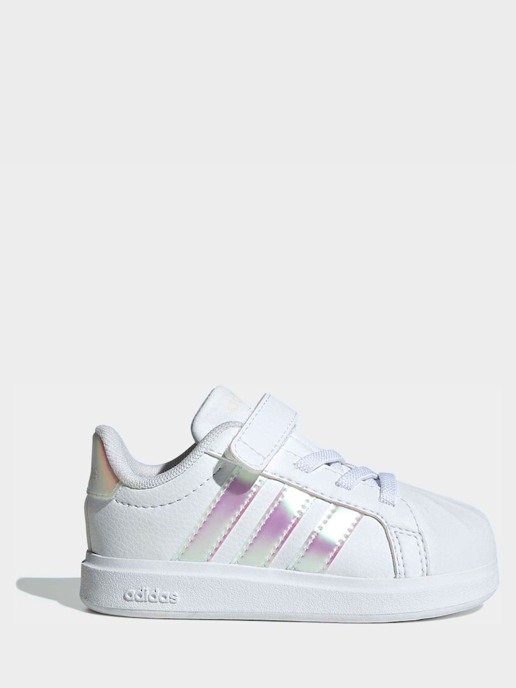adidas White Street Talk Infant Trainers - Image 1 of 9 adidas White Street Talk Infant Trainers - Image 1 of 9