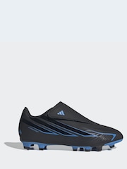 adidas Black F50 Hyperfast Club Velcro Firm Ground/Multi Football Boots - Image 1 of 11