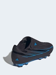 adidas Black F50 Hyperfast Club Velcro Firm Ground/Multi Football Boots - Image 5 of 11