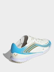 adidas Beige F50 Messi Club Indoor Football Trainers Kids - Image 6 of 11