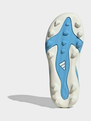 adidas Beige F50 Messi Club Velcro Firm Ground Kids Football Boots - Image 9 of 11