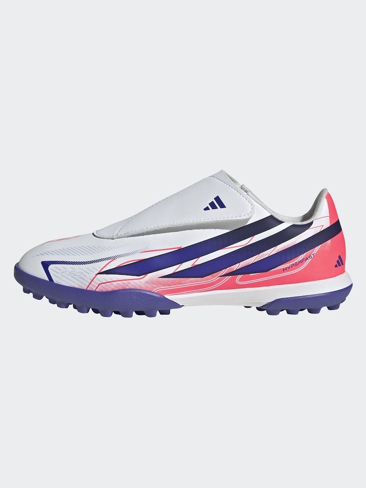 adidas White F50 Hyperfast Club Touch Fastening Turf Football Trainers - Image 10 of 10 adidas White F50 Hyperfast Club Touch Fastening Turf Football Trainers - Image 10 of 10