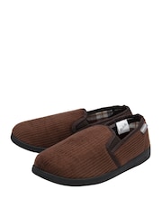 Dunlop Brown Full Shoe Slippers - Image 2 of 4