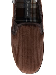 Dunlop Brown Full Shoe Slippers - Image 4 of 4