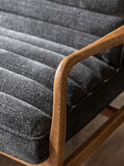 Gallery Home Grey Boucle Datsun 2 Seater Sofa - Image 2 of 8