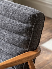 Gallery Home Grey Boucle Datsun 2 Seater Sofa - Image 3 of 8