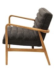 Gallery Home Grey Boucle Datsun 2 Seater Sofa - Image 6 of 8