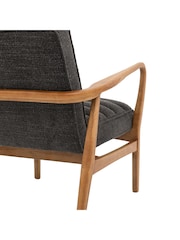 Gallery Home Grey Boucle Datsun Armchair - Image 5 of 8