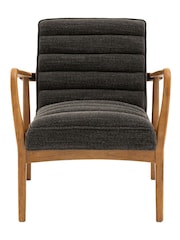 Gallery Home Grey Boucle Datsun Armchair - Image 8 of 8