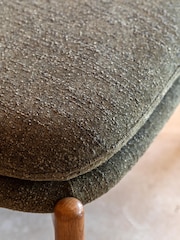 Gallery Home Green Boucle Datsun Footstool - Image 2 of 7
