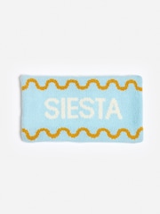 Oliver Bonas Blue Siesta Rectangular Cushion Cover 30x50cm - Image 3 of 3