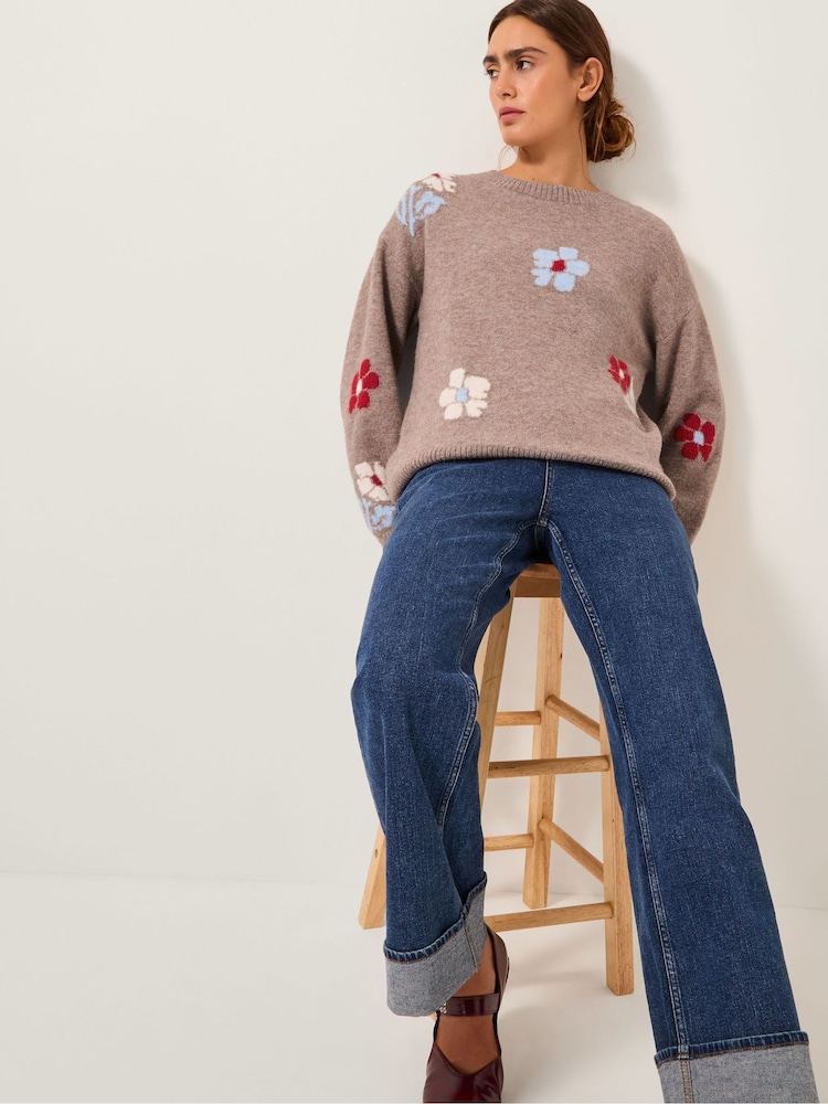 Monsoon Fenn Floraler Pullover - Bild 2 von 6