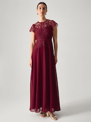 Monsoon Monica Lace Bridesmaid Dress - Imagen 1 de 5