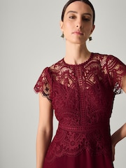 Monsoon Monica Lace Bridesmaid Dress - Imagen 3 de 5