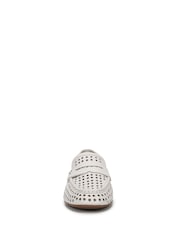 Naturalizer Bloom-Perf Wide Fit White Loafers - Image 4 of 7