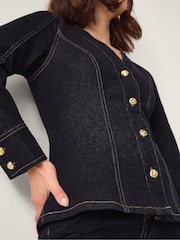 قميص دنيم بتفصيل مُخصص موديل Teri من Monsoon - Image 4 of 5