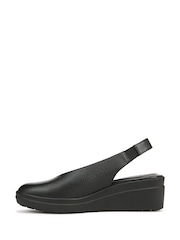 Naturalizer Sutton Wide Fit Slingback Black Shoes - Imaginea 2 din 7