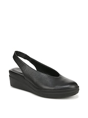Naturalizer Sutton Wide Fit Slingback Black Shoes - Imaginea 3 din 7