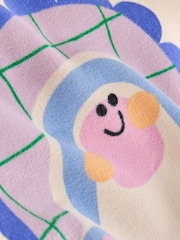 Light Purple Rainbow Sweatshirt and Wide Leg Joggers Set (3mths-7yrs) - Image 10 of 10