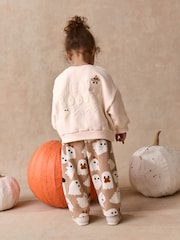 Beige Ghost Sweatshirt and Barrel Set (3mths-7yrs) - Image 1 of 8