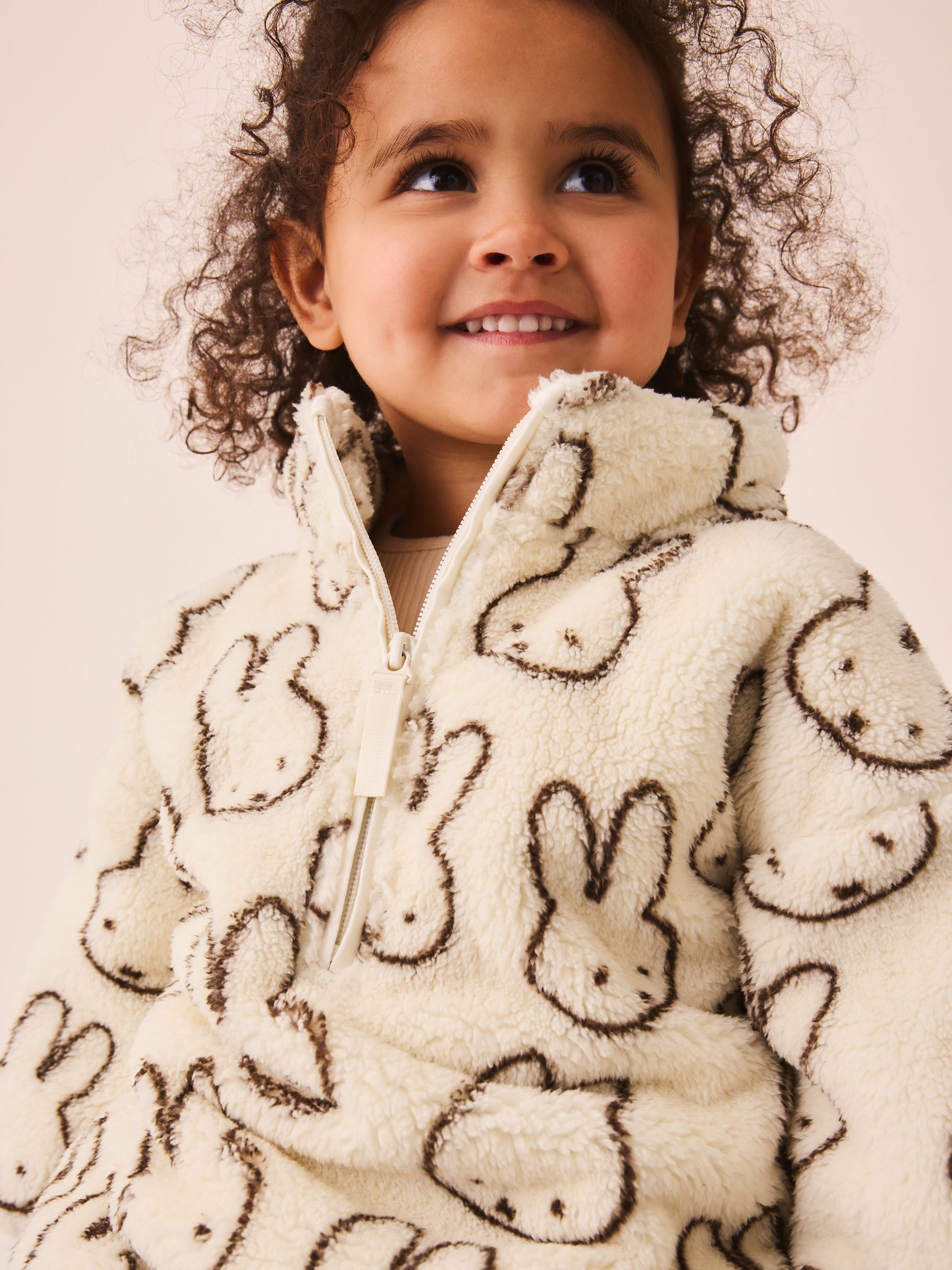 Buy Miffy Cream Half Zip Fleece (3mths-7yrs) from Next USA