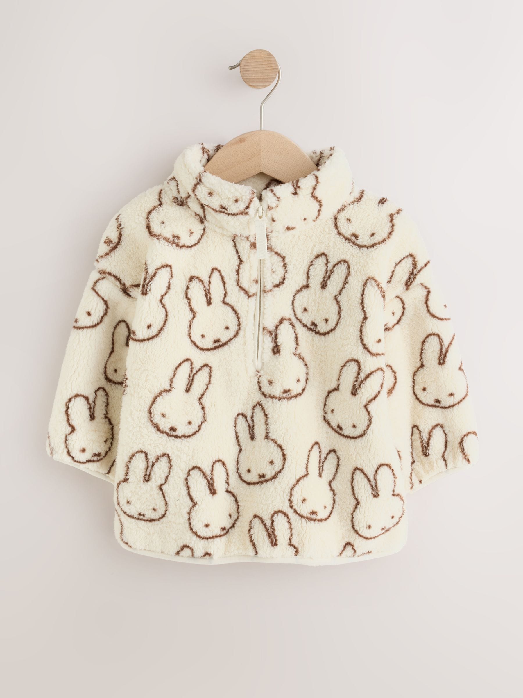 Buy Miffy Cream Half Zip Fleece (3mths-7yrs) from Next USA