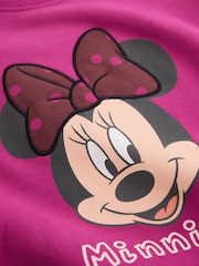 Minnie Mouse rose framboise à pois - Ensemble sweat-shirt et pantalon évasé (6mois-7ans) - Image 9 de 9