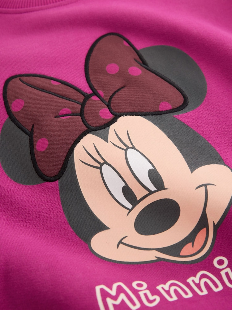 Minnie Mouse rose framboise à pois - Ensemble sweat-shirt et pantalon évasé (6mois-7ans) - Image 9 de 9 Minnie Mouse rose framboise à pois - Ensemble sweat-shirt et pantalon évasé (6mois-7ans) - Image 9 de 9