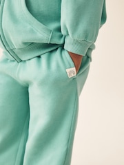 Green Wide Leg Sweat Joggers (3mths-7yrs) - Image 3 of 8