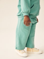 Green Wide Leg Sweat Joggers (3mths-7yrs) - Image 4 of 8