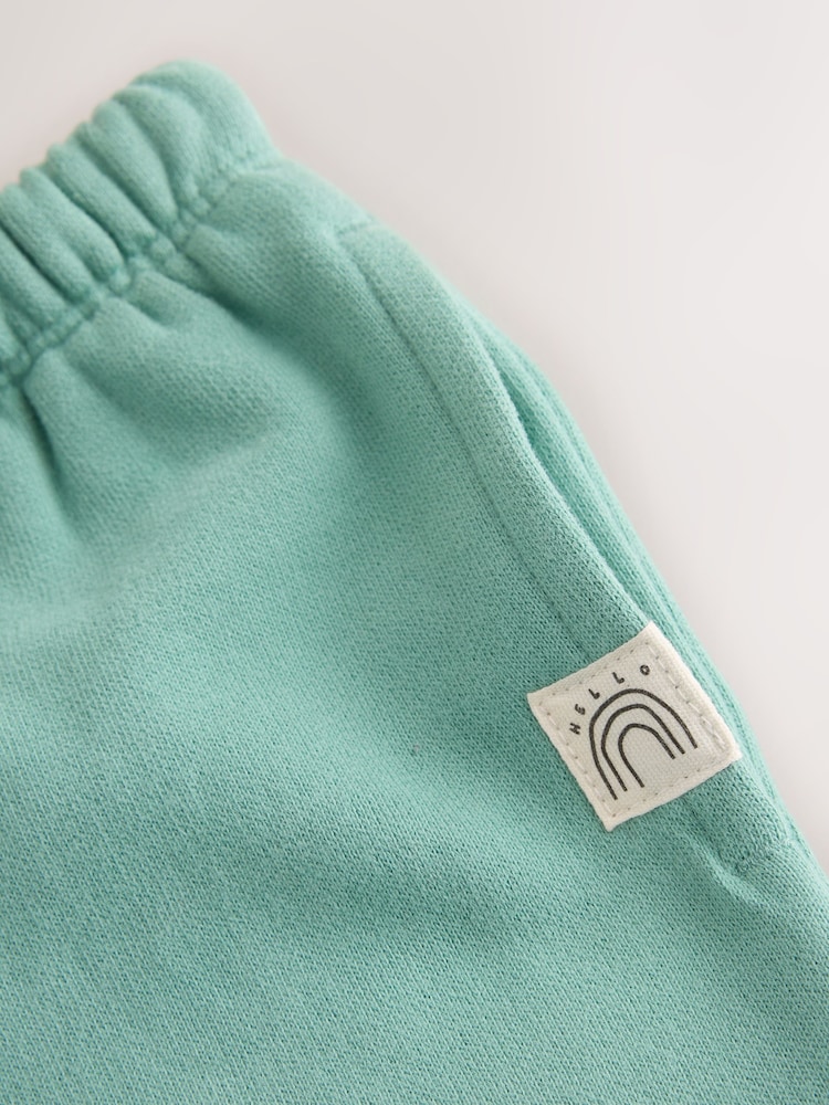 Green Wide Leg Sweat Joggers (3mths-7yrs) - Image 8 of 8 Green Wide Leg Sweat Joggers (3mths-7yrs) - Image 8 of 8