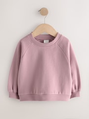 Mauve Purple Crew Neck Sweatshirt (3mths-7yrs) - Image 11 of 15