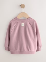 Mauve Purple Crew Neck Sweatshirt (3mths-7yrs) - Image 12 of 15