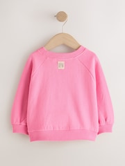 Pink Crew Neck Sweatshirt (3mths-7yrs) - Image 5 of 7