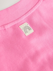 Berry Pink Quarter Zip Sweatshirt (3mths-7yrs) - Image 7 of 8