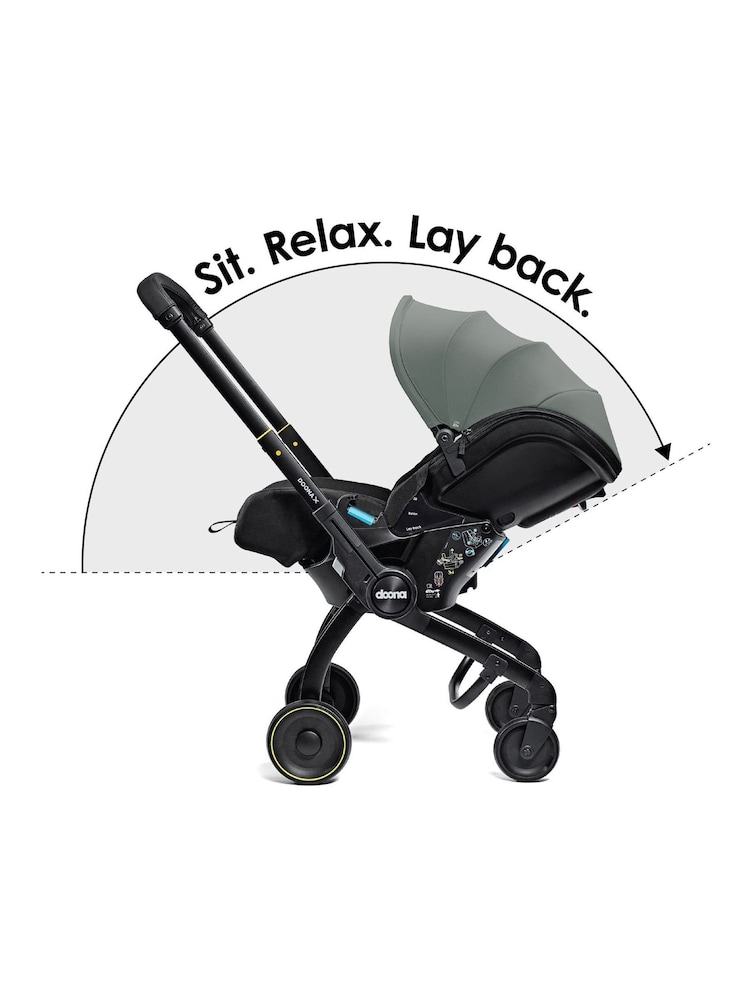 Doona Slate Green Car Seat & Stroller - Image 2 of 6 Doona Slate Green Car Seat & Stroller - Image 2 of 6