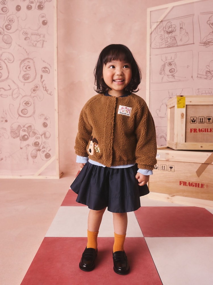 Коричневий - Cath Kidston Wallace And Gromit Fleece (3mths-7yrs) - Image 1 of 9