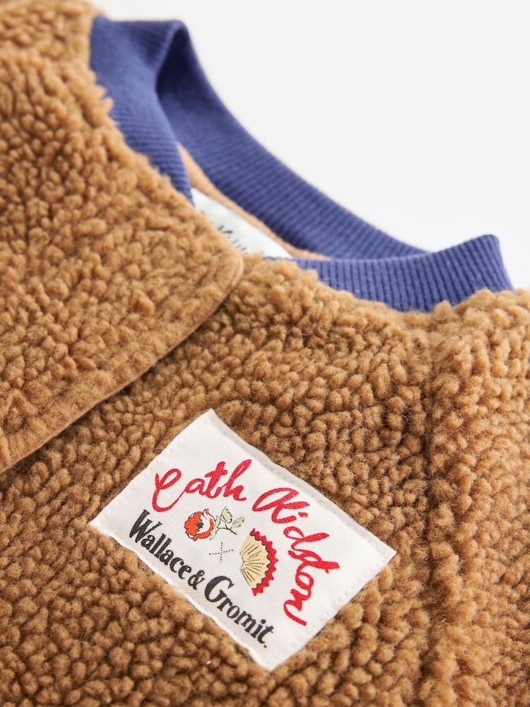 Коричневий - Cath Kidston Wallace And Gromit Fleece (3mths-7yrs) - Image 9 of 9