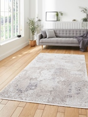 Think Rugs Beige Bellagio 9196 Modern Abstract Rug - Image 1 of 6
