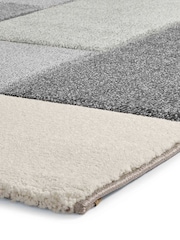 Think Rugs Blue Brooklyn 646 Modern Geometric Rug - Image 4 of 5